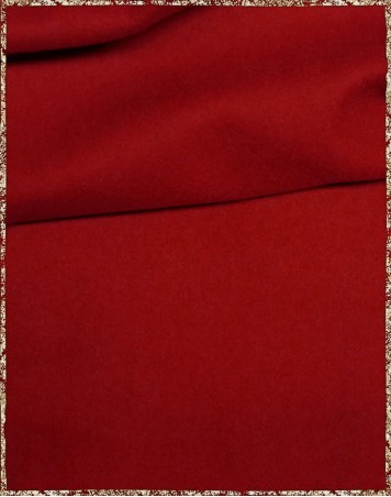 Kaschmirloden karminrot